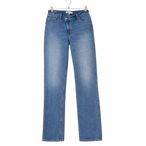 Abercrombie & Fitch Curve Love The 90s Straight Ultra High Rise Jeans 8/29 Long
